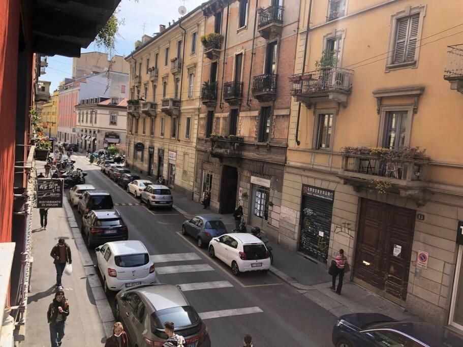 Appartement Mini Sarpi à Milan Extérieur photo